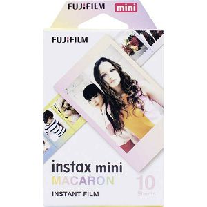 FUJIFILM FILM Instax Mini Glossy 6.2x4.6/8.6x5.4cm Macaron 10/1
