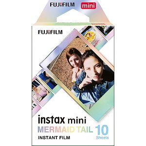 FUJIFILM FILM Instax Mini Glossy 6.2x4.6/8.6x5.4cm Mermaid Tail 10/1