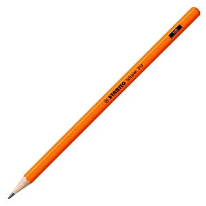 Grafitna olovka drvena Stabilo Schwan 317 neon narančasta HB
