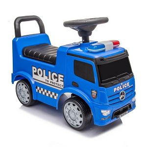 Guralica dječja Policijski kamion Mercedes Baby Mix zvučna, plava 088470