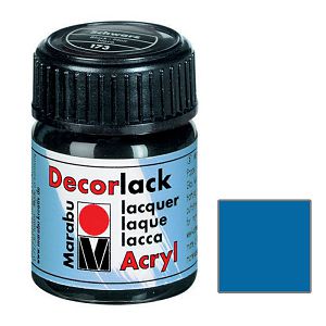 Hobby boja akrilna 15ml Marabu (Decorlack Acryl) cijan (056)