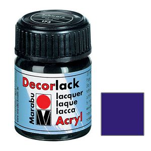 Hobby boja akrilna 15ml Marabu (Decorlack Acryl) tamno ljubičasta (051)