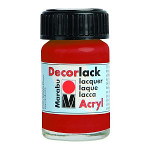 Hobby boja akrilna 15ml Marabu (Decorlack Acryl) crvena trešnja (031)