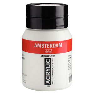 Boja Akrilna 500ml Amsterdam cink bijela