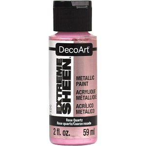 Hobby boja akrilna 59ml DecoArt metalik boja rozi kvarc
