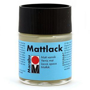 Hobby Lak Mattlack 50ml,prozirni mat Marabu