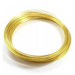 HOBBY žica za nakit zlatna0.8mmx6m Marianne