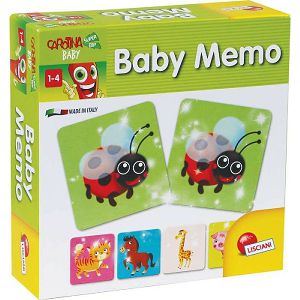 Igra Baby Memory Carotina 1-4god. Lisciani 057450