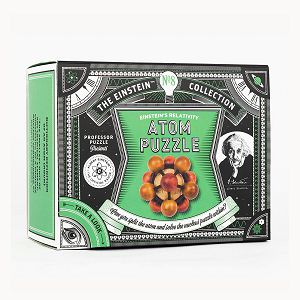 Igra Einstein Atom Puzzle drvena 8+ god Professor Puzzle 534831