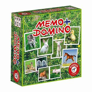 Igra Memo Domino Štenci društvena igra Piatnik 659591
