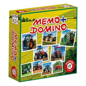 IGRA MEMO DOMINO Traktori društvena igra Piatnik 659492