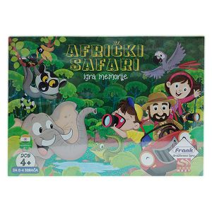 Igra Memorije Afrički safari +4 Frank 861681