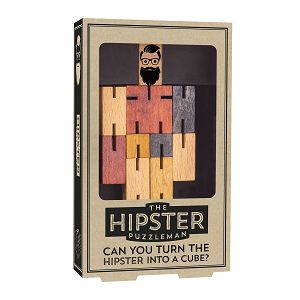 Igra Puzzleman The Hipster drvena, za slaganje Professor Puzzle 535715