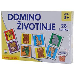 Igraj se i nauči Domino životinje +3 Frank 861551