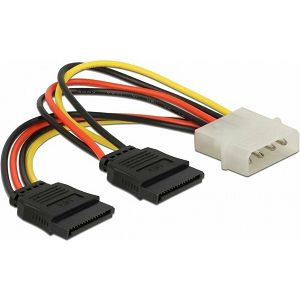 Kabel MOLEX na 2 x SATA naponski kabel adapter