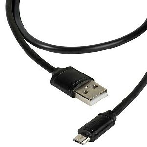 Kabel USB 2.0 1.2m micro USB, Vivanco, crni