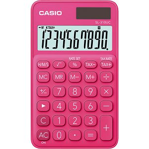 Kalkulator Casio SL-310UC-BK,stolni komercijalni,10 mjesta,crveni 612824
