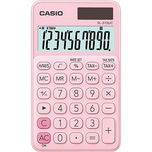 Kalkulator Casio SL-310UC-BK,stolni komercijalni,10 mjesta,rozi 612831