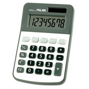 Kalkulator džepni Milan 150808GBL sivi 