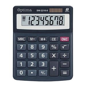 Kalkulator OPTIMA SW-2210-8A mali 8 mjesta 25250