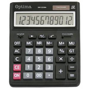 Kalkulator stolni Optima SW-2239A 