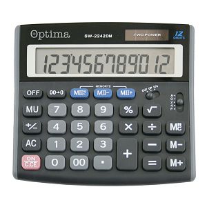 Kalkulator stolni Optima SW-2242DM
