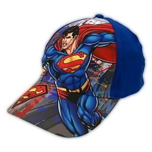 Kapa šilt Superman 52-54 plava