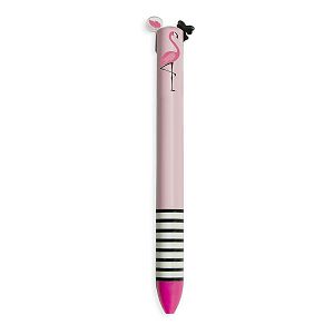 Kemijska olovka 2boje Legami Click&Clack Miss Flamingo