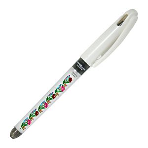 Kemijska olovka Gel pen 0.7mm Ethno HR Posavina bijela