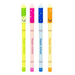 Kemijska olovka M&G Gel Happy School AKPB-1472 0.5mm 4boje