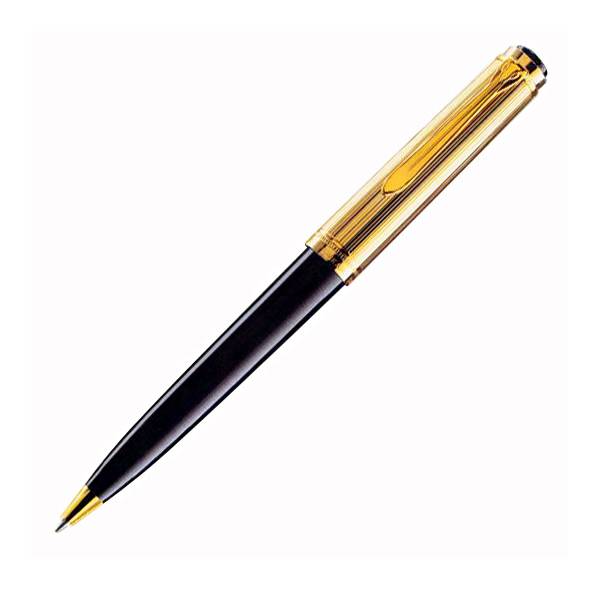 Kemijska olovka Pelikan K850 crna/zlatna u poklon kutiji