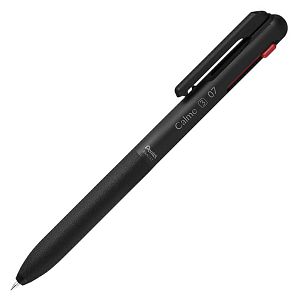 Kemijska olovka Pentel Calme BXAC37A,3 boje 0.7mm crna
