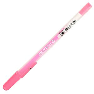 Kemijska olovka Sakura Moonlight GELLY ROLLER fluorescentno roza