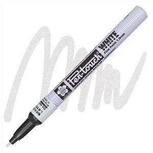 Kemijska olovka Sakura Pen-Touch 1.0mm bijela