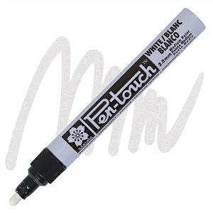 Kemijska olovka Sakura Pen-Touch 2.0mm bijela