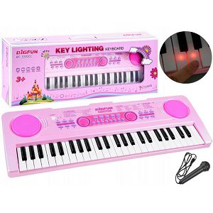 Klavijatura dječja Princess roza IN0151