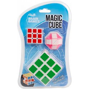 Kocka Rubikova 3/1 mix Brain Games