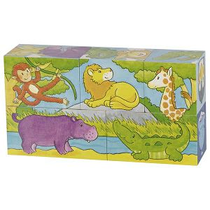Kocke puzzle životinje 5/1 Goki 576864