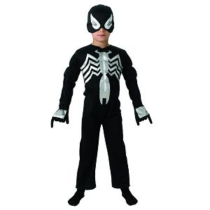 Kostim Spiderman crno odijelo+maska,3-4god. Marvel 920655