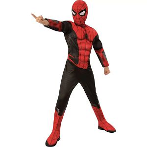 Kostim Spiderman Deluxe,odijelo s mišićima+maska,5-6god. Marvel 453528