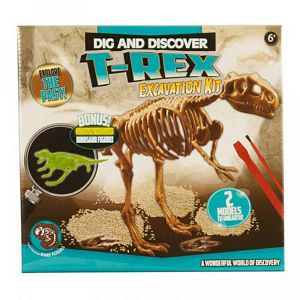 KREATIVNI SET Arheološki set Dinosaur T-Rex Dig&Discover MKF43319