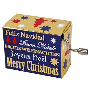 Kutija glazbena Merry Christmas melodija: Merry Christmas Fridolin 583226