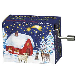 Kutija glazbena Wish you Merry Christmas melodija: Merry Christmas Fridolin 583141