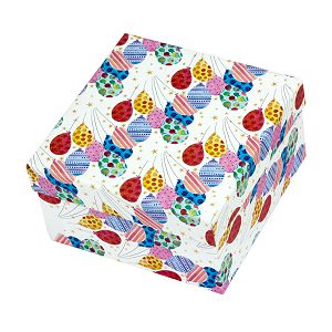 Kutija poklon srednja Ballons 14,1x14,2x8,4 cm