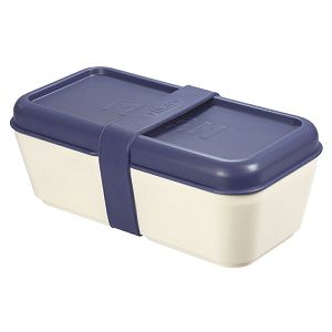 Kutija za užinu Milan 0.75L,četvrtasta plava,BPA-free plastika