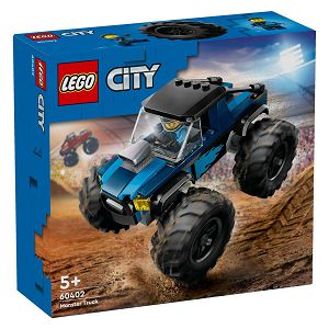 LEGO Kocke City Plavi čudovišni kamion 60402, 5+god.