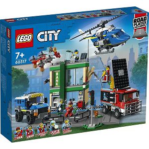 LEGO Kocke City Policijska potjera za pljačkašima banke 60317, 7+god.