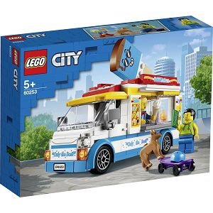 LEGO Kocke City Sladoledarski kamion 60253, 5+