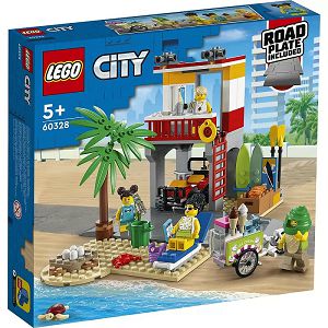 LEGO Kocke City Spasilačka postaja na plaži 60328, 5+god.