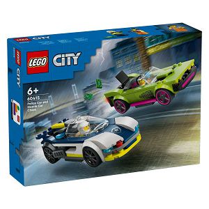 LEGO Kocke City Utrka policijskog i sportskog auta 60415, 6+god.